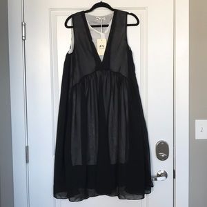 Flowy layered minimalist summer dress